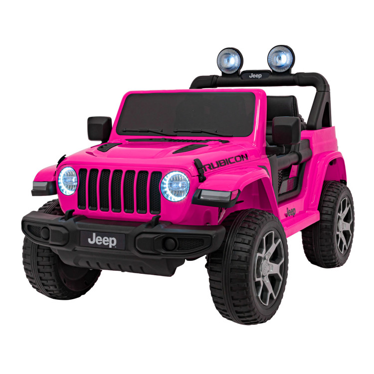 Elektrické autíčko Jeep Wrangler Rubicon 4x45W - ružové